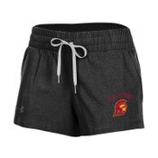USC Trojans Women's Under Armour Black Performance Cotton Short